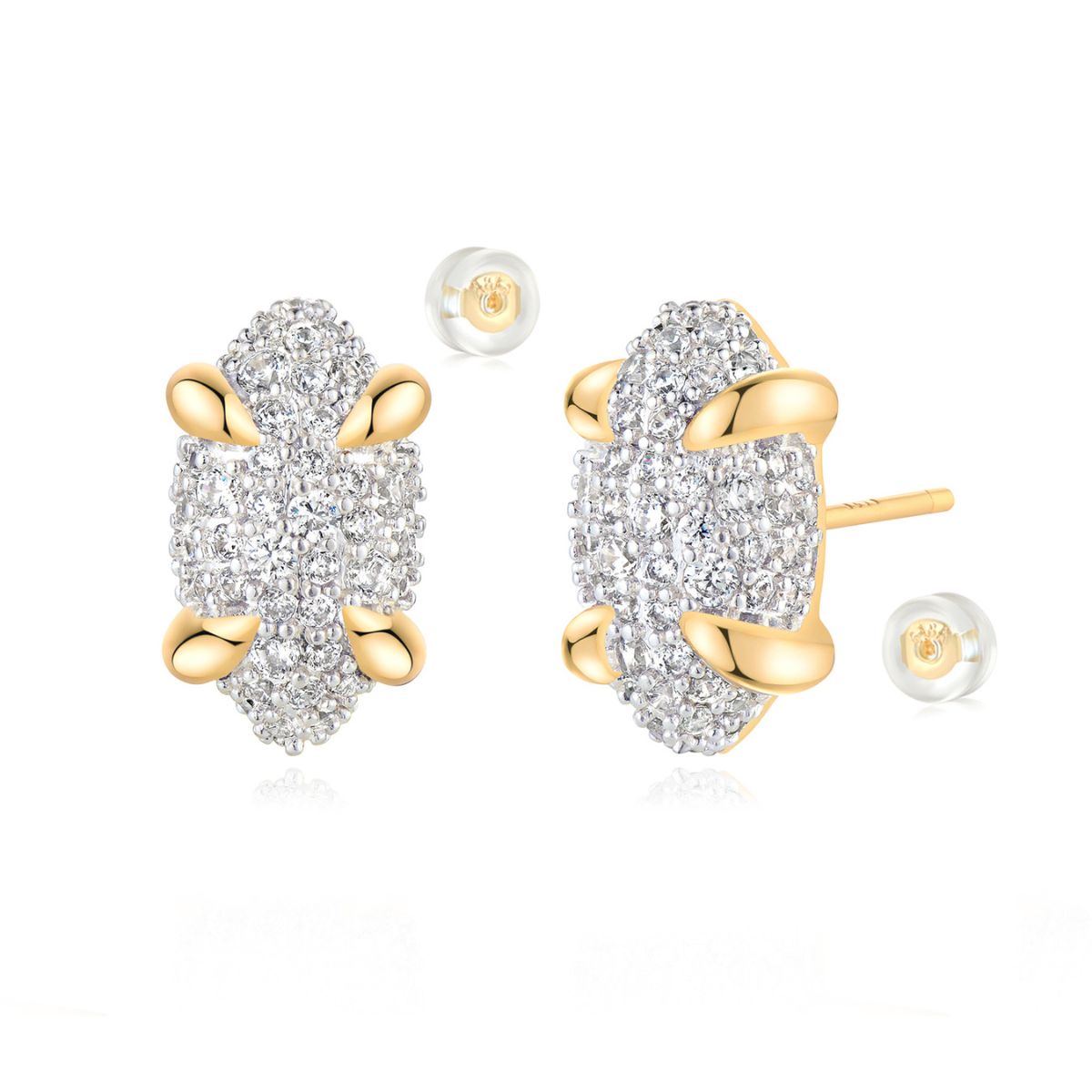 Cluster Stud Earrings