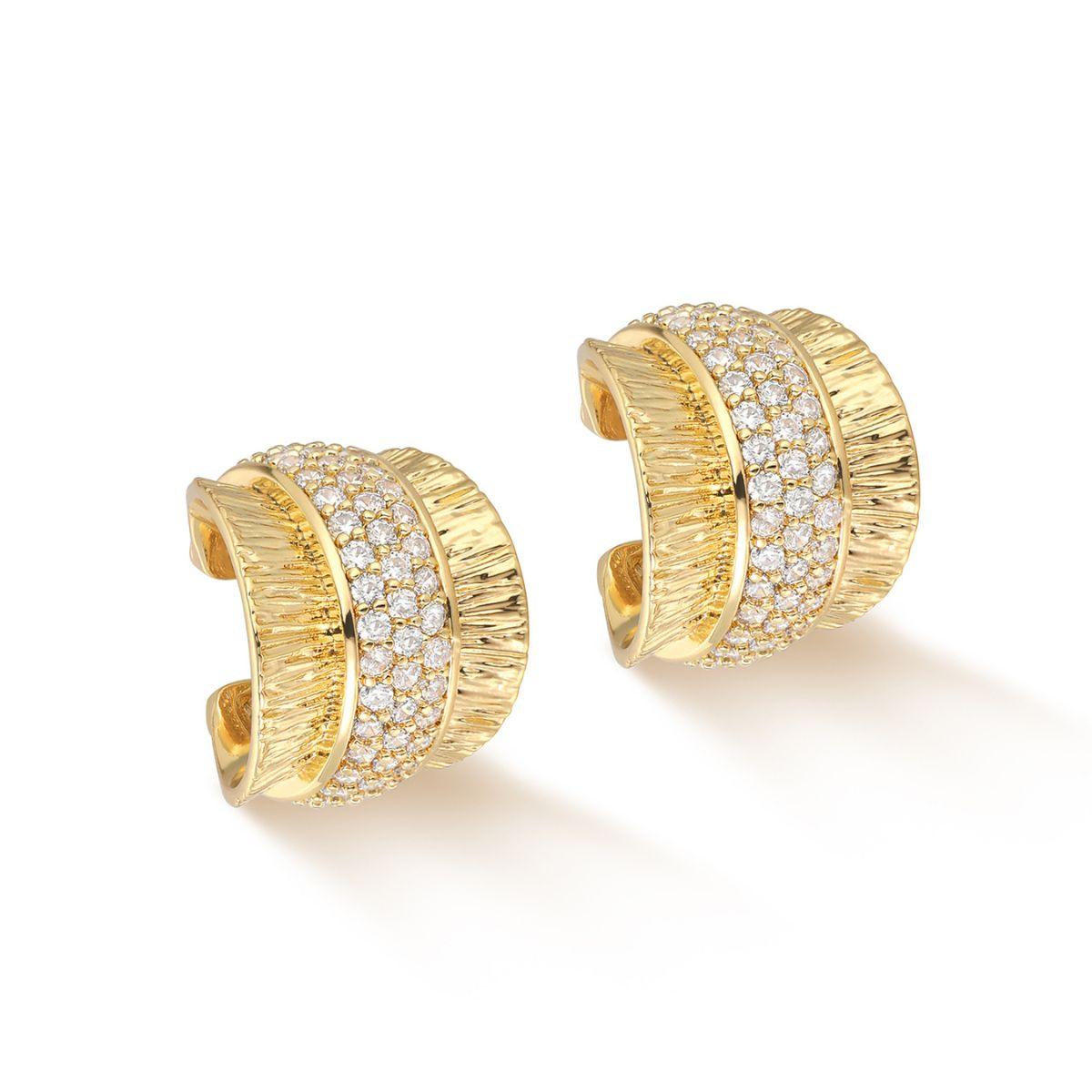 MYEARS® bold Greek ear cuffs for women in gold, stylish statement jewelry perfect for everyday wear or as a thoughtful gift