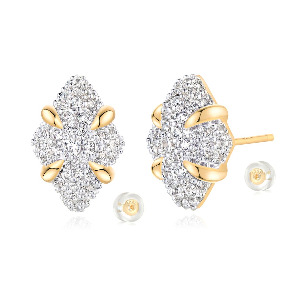 Cluster Stud Earrings