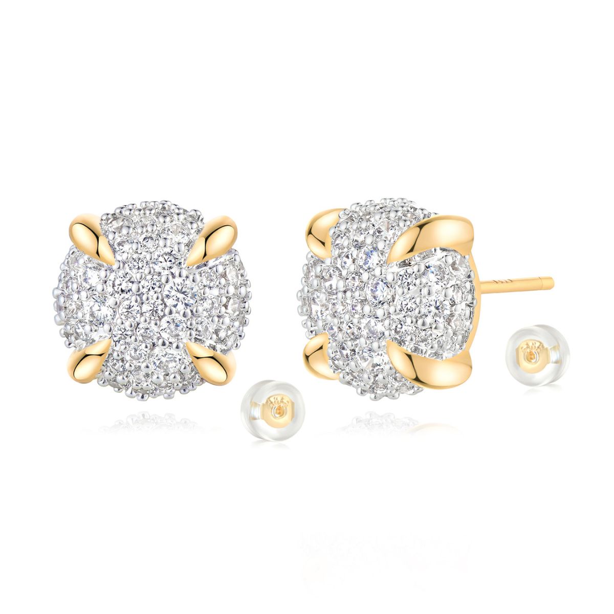 Cluster Stud Earrings